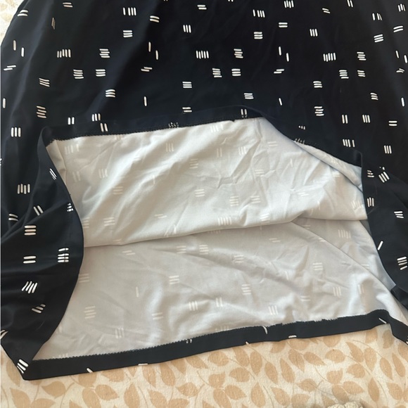 Carve Designs Black & White Hatch Print UPF 50+ 83% Nylon Active/Swim Dress Xl - Picture 11 of 14